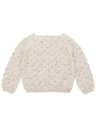 Kids Popcorn Knit Ivory MP171011 112 8A - MISHA&PUFF - BALAAN 2