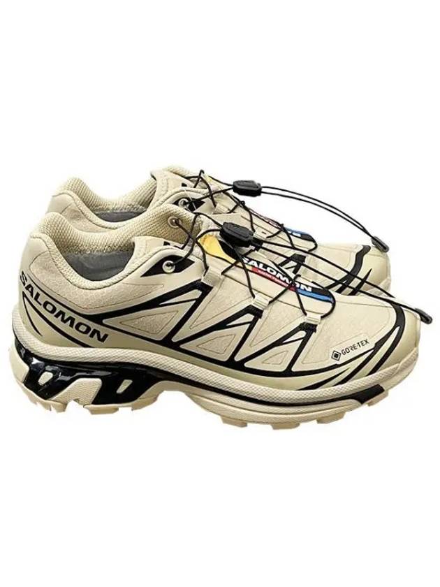 XT 6 Gore-Tex Low-Top Sneakers Black Beige - SALOMON - BALAAN 2