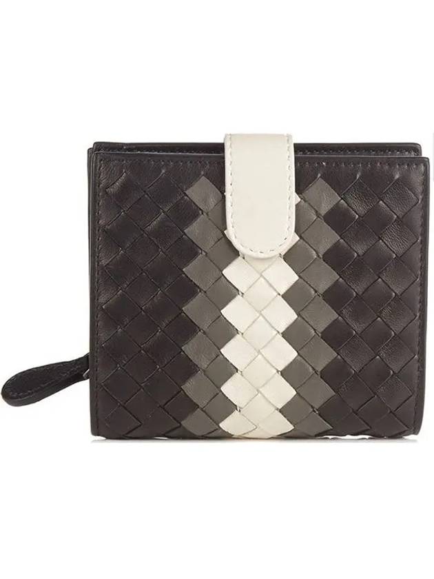 Bottega Veneta Intrecciato Coin Pocket Bifold Wallet 121059 VCB41 - BOTTEGA VENETA - BALAAN 1