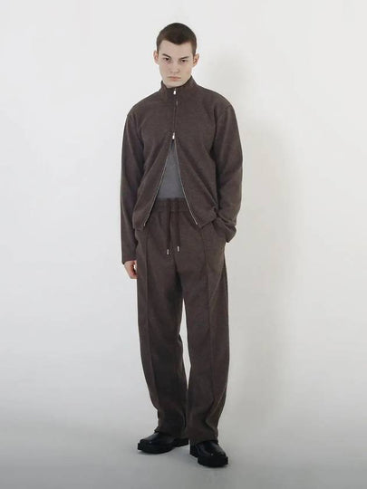 Ribbed Knit String Pants Brown - CHANCE'S NOI - BALAAN 2