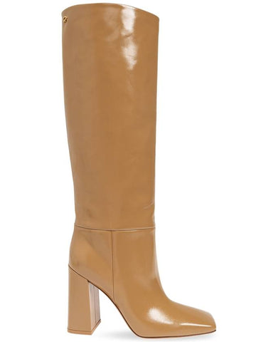 Gianvito Rossi Heeled Boots Vanta, Women's, Beige - GIANVITO ROSSI - BALAAN 1