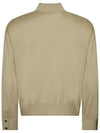 De Coeur Logo Wool Cardigan Beige - AMI - BALAAN 3