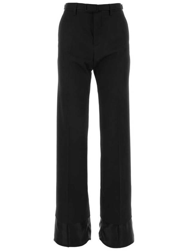 MM6 Straight Pants S62KB0171S47848 900 Black - MAISON MARGIELA - BALAAN 2