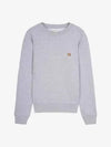 Fox Head Patch Regular Sweatshirt Light Grey Melange - MAISON KITSUNE - BALAAN 3