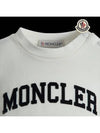 Baby Boys Logo T Shirt White 8C00004 8790N 034 - MONCLER - BALAAN 4