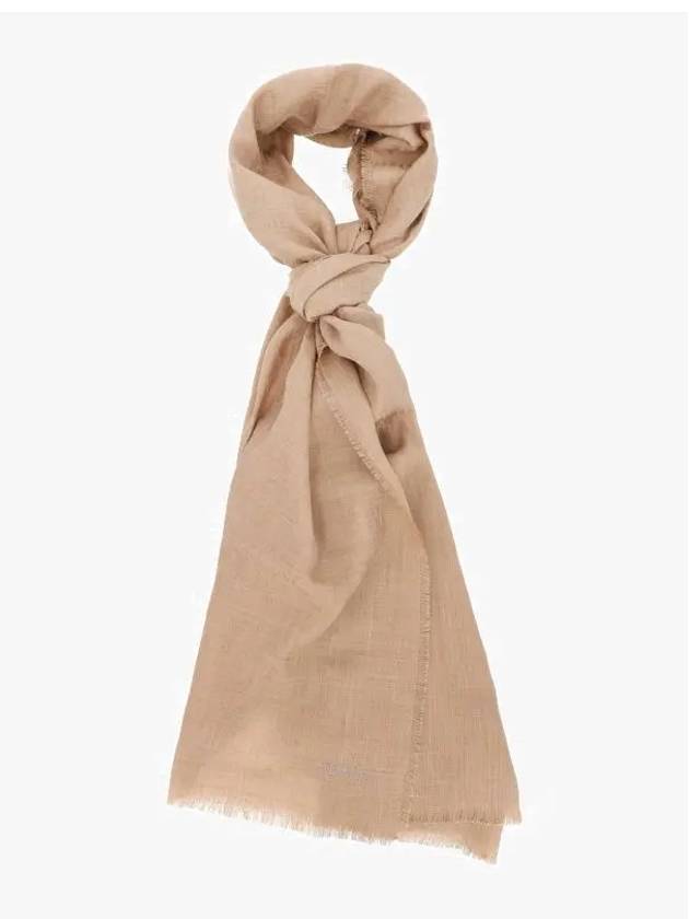 Max Mara Magico frayed edge scarf - MAX MARA - BALAAN 4