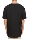 Men's Cotton Short Sleeve T-Shirt Black - PAUL SMITH - BALAAN 4