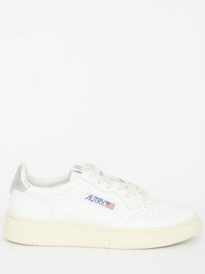 Medalist Silver Tab Low Top Sneakers White - AUTRY - BALAAN 2