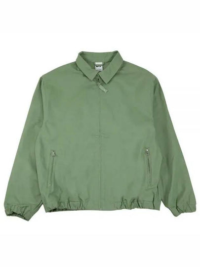 SB Woven Twill Premium Skate Zip Up Jacket Green - NIKE - BALAAN 2