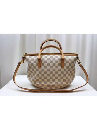 Damier Azur Riviera PM shoulder bag N48250 - LOUIS VUITTON - BALAAN 1