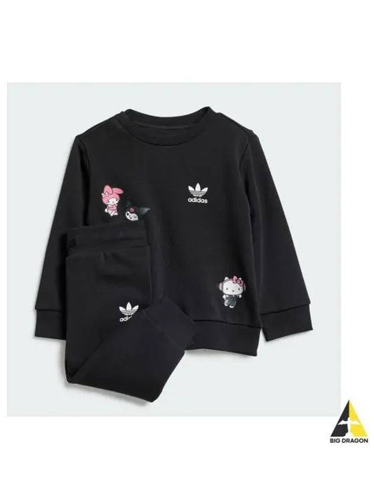 adidas KIDS Originals x Hello Kitty Crew Set IR6790 - ADIDAS - BALAAN 1