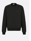 CD Icon Cotton Sweatshirt Black - DIOR - BALAAN 2