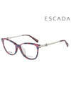 Glasses Frame VES A40F 0G23 Round Titanium Men Women - ESCADA - BALAAN 2