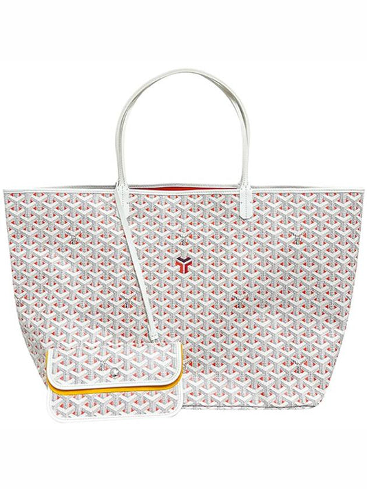 AMALOUISCLGM50 ORA Exclusive Special SaintLouis Bag GM Tote Bag White Orange Bag TEO - GOYARD - BALAAN 1