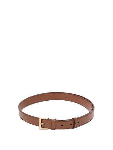 leather belt 1CC5438NQ F0ORP COGNAC 1 B0170480902 - PRADA - BALAAN 1