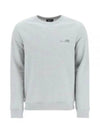 Men's Item Logo Sweatshirt Grey - A.P.C. - BALAAN 2