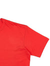 Cotton short sleeve tshirt FKT015 RED - COMME DES GARCONS - BALAAN 4