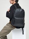 Inglewood HQ Leather Backpack Black - NATIONAL PUBLICITY - BALAAN 6