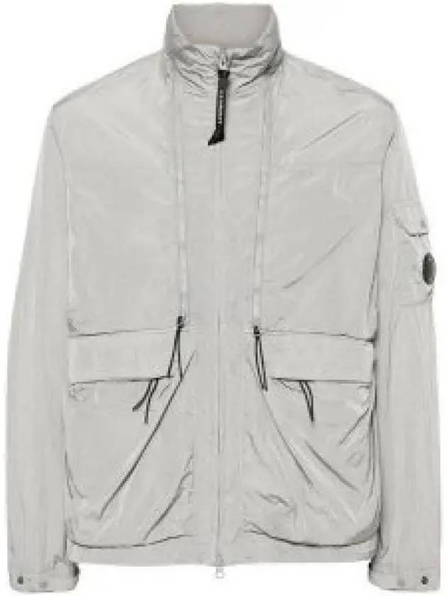 Men's Chrome-R Zip-Up Jacket Grey - CP COMPANY - BALAAN 1