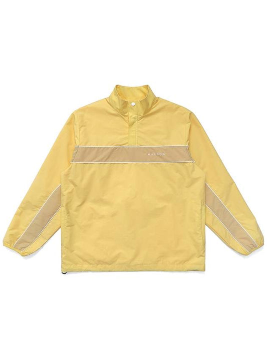 Bermuda Collection Solid Anorak Jacket YELLOW - MALBON GOLF - BALAAN 1