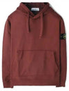 Signature Logo Patch Hoodie Chestnut Brown - STONE ISLAND - BALAAN 2