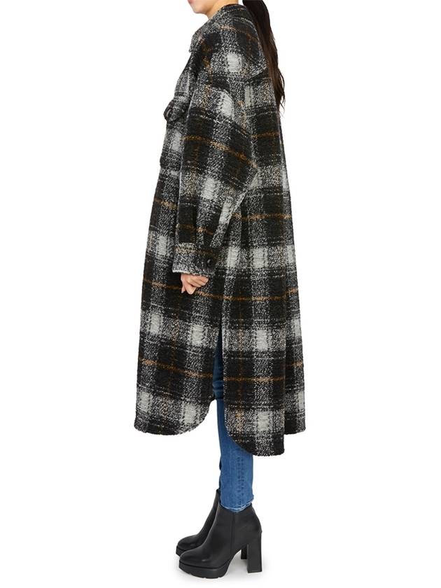 MA1298 22A012E 02AN Women s Wool Long Coat - ISABEL MARANT - BALAAN 5