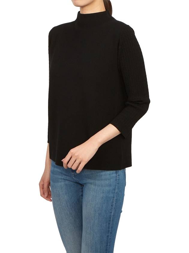 Cannes Knit Top Black - MAX MARA - BALAAN 6