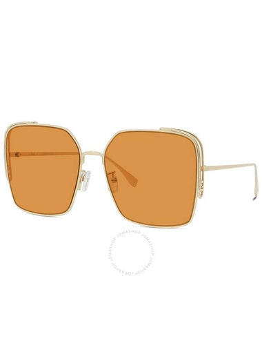 Fendi Amber Square Ladies Sunglasses FE40038U 10E 59 - FENDI - BALAAN 1