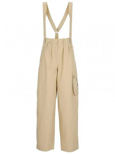 Paris Cargo Jumpsuit Beige - KENZO - BALAAN 1