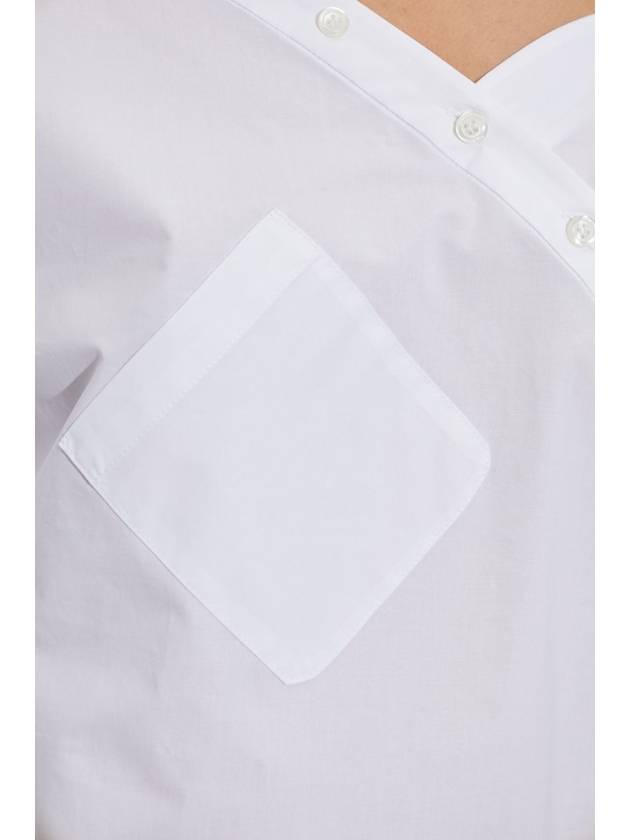 Coperni Shirt With Pocket, Women's, White - COPERNI - BALAAN 5