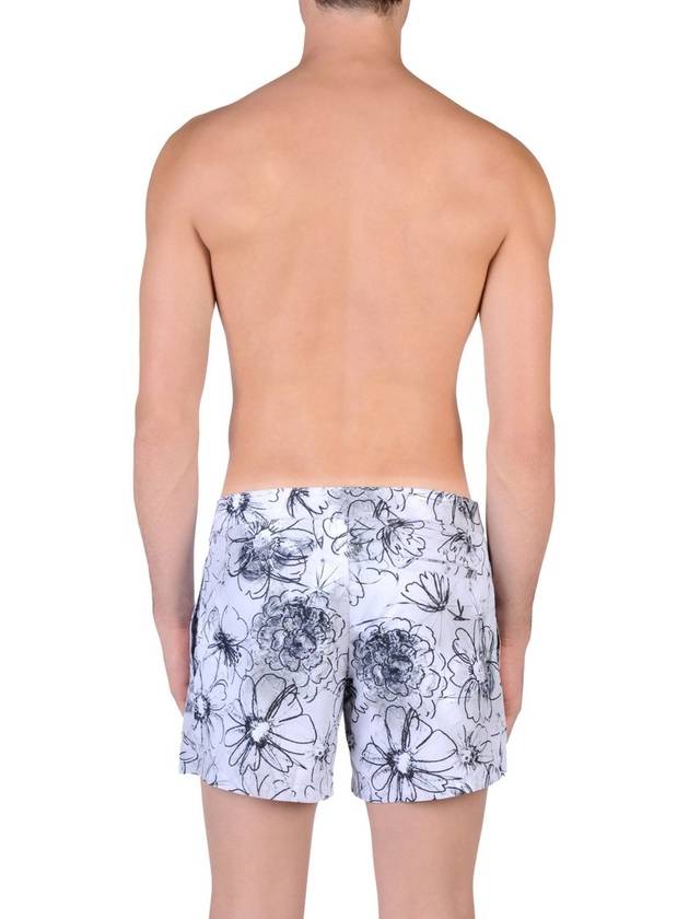 BROKEN FLOWER SWIMMING PANTS - JIL SANDER - BALAAN 8