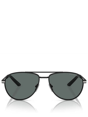 Double bridge aviator sunglasses black - PRADA - BALAAN 1