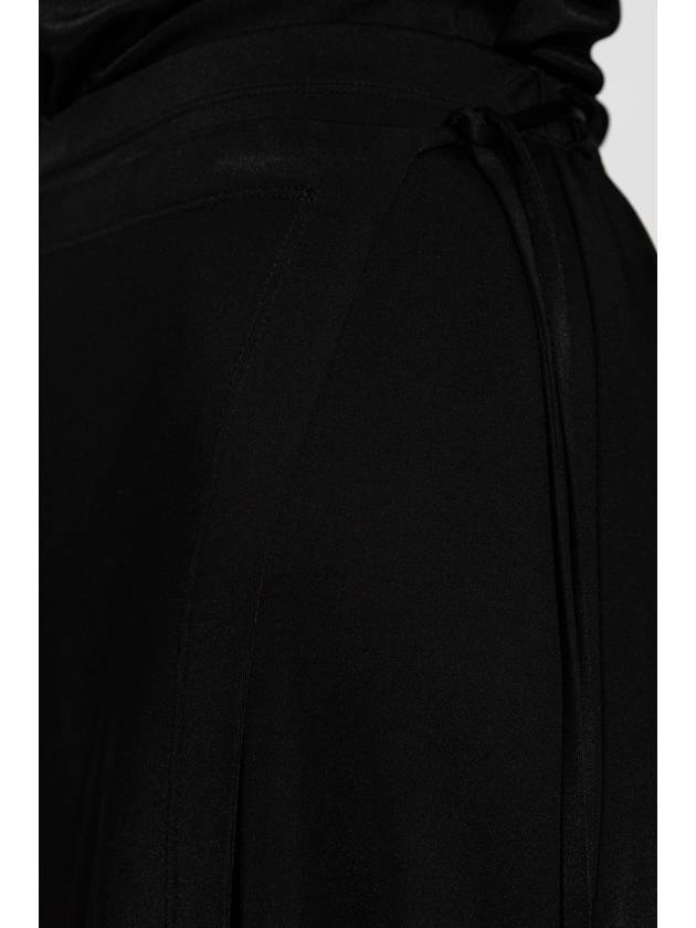 Helmut Lang Wrap Tie Skirt, Women's, Black - HELMUT LANG - BALAAN 5