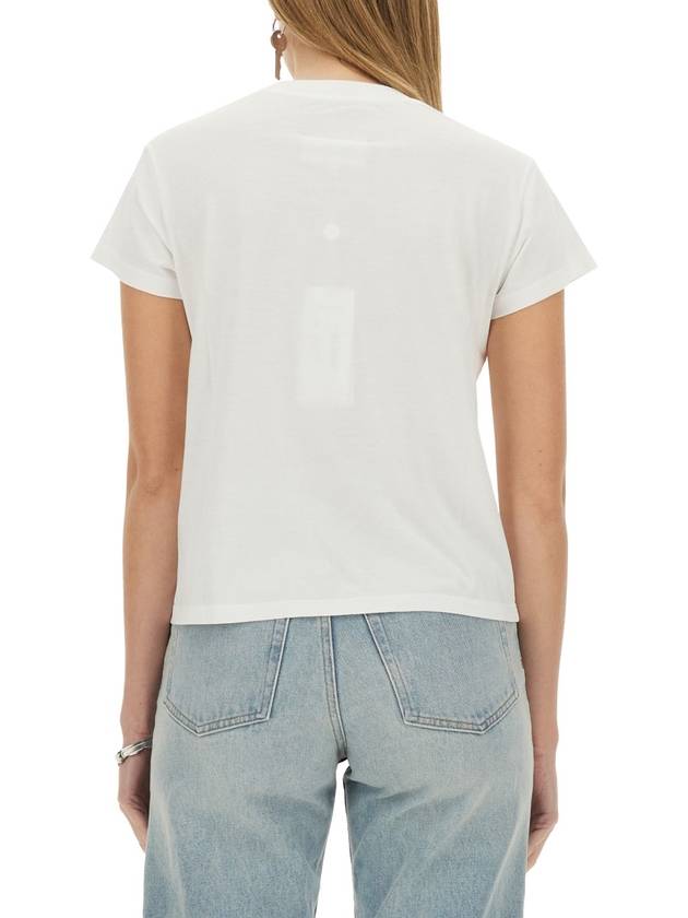 Logo Short Sleeve T-Shirt White - MAISON MARGIELA - BALAAN 4