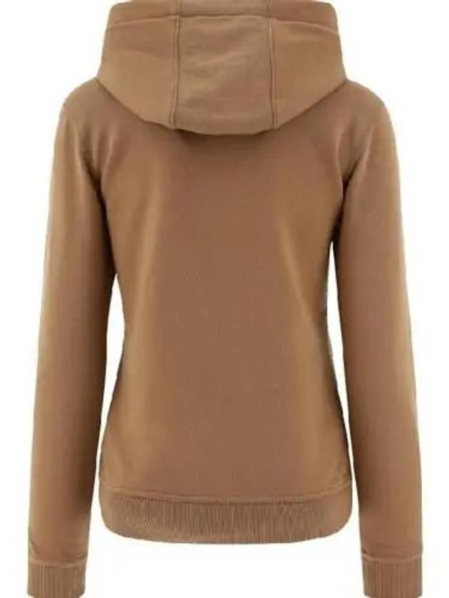 Women's Prosum Label Cotton Hoodie Camel - BURBERRY - BALAAN 3