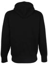 Embroidered Logo Zip Up Hoodie Black - POLO RALPH LAUREN - BALAAN 3