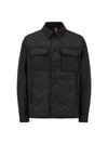 GAGEE Down Shirt Jacket Black - MONCLER - BALAAN.