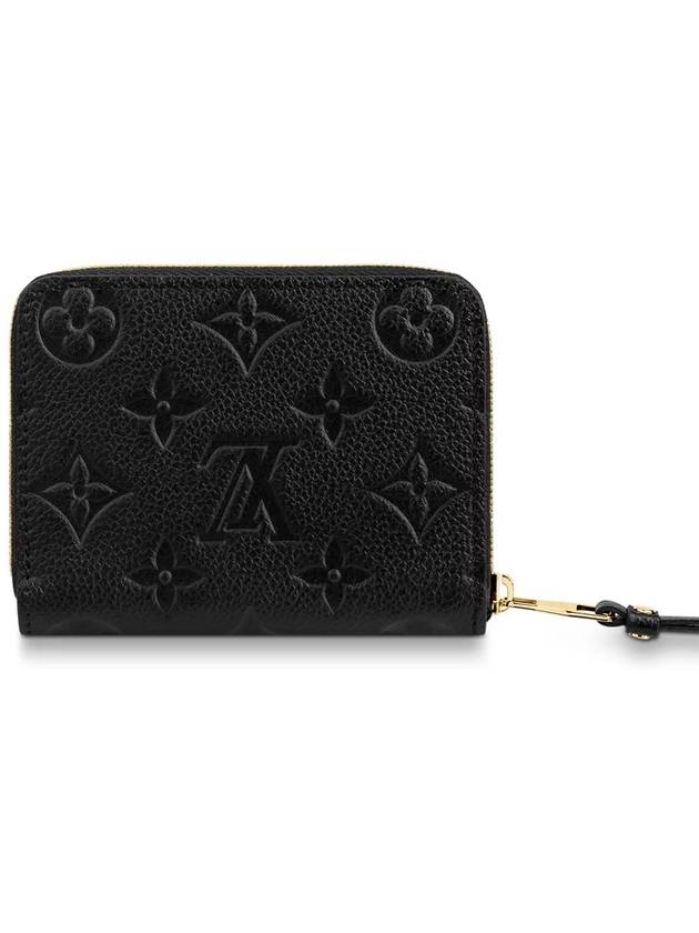 Monogram Empreinte Zipper Coin Purse Black - LOUIS VUITTON - BALAAN 6