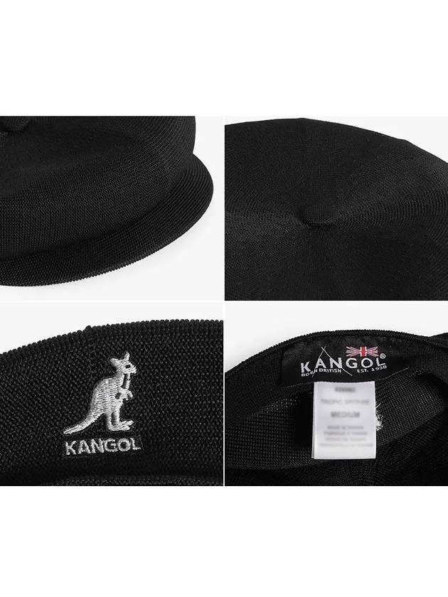 0289BC BLACK 0289 Tropic Spitfire Octagonal Hat - KANGOL - BALAAN 4