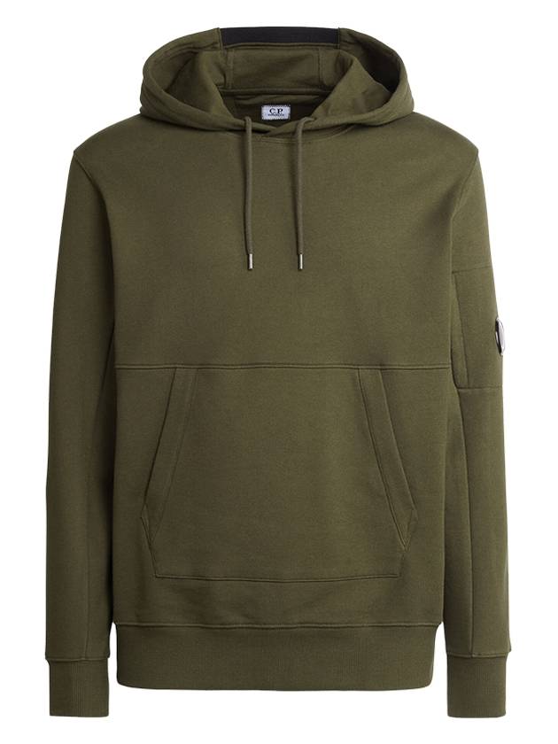 Diagonal Raised Fleece Hoodie Ivy Green - CP COMPANY - BALAAN 2