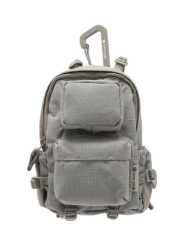 Mini Dual Backpack Key Holder Fog Grey - SNOW PEAK - BALAAN 1