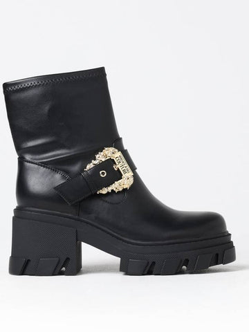 Flat ankle boots woman Versace Jeans Couture - VERSACE - BALAAN 1