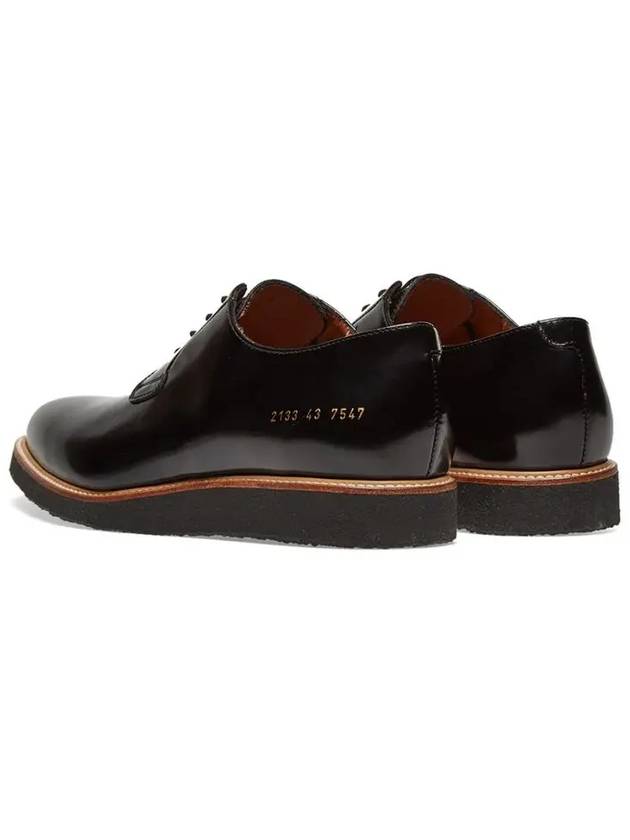 Shine Lace Up Derby Black - COMMON PROJECTS - BALAAN 4