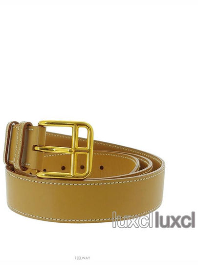 Etrivi re vintage leather belt - HERMES - BALAAN 2