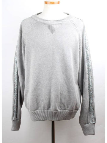 Oblique Incircle Knit Gray XL - DIOR - BALAAN 1