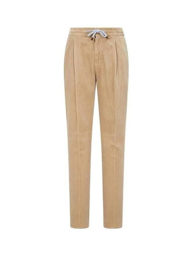 10 ePoint Men s Leisure Fit Corduroy Banding Pants Camel 270358 - BRUNELLO CUCINELLI - BALAAN 1