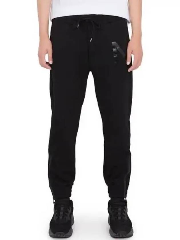 Big logo zipper black training jogger pants 271613 - Nº 21 - BALAAN 1