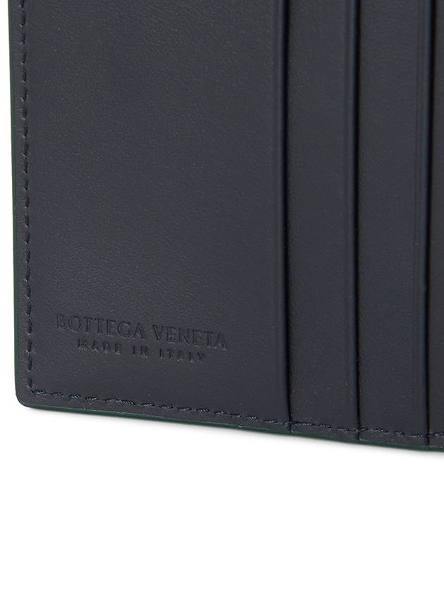 Intrecciato Slim Half Wallet Green - BOTTEGA VENETA - BALAAN 6