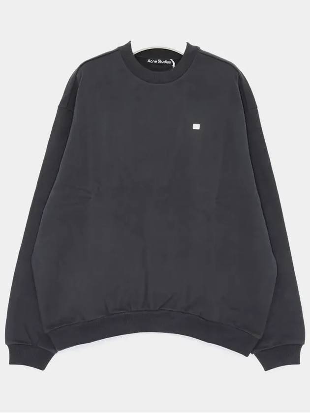 Face Logo Long Sleeve T-Shirt Black - ACNE STUDIOS - BALAAN 4