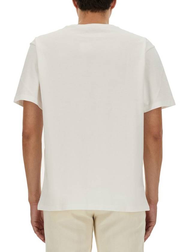 Maison Kitsuné Logo Print T-Shirt - MAISON KITSUNE - BALAAN 3